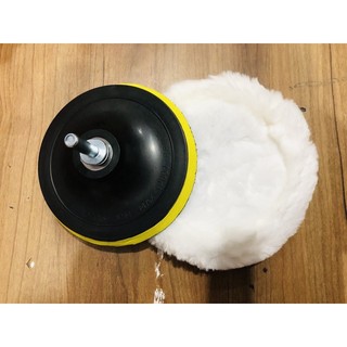 Bộ Đế Và Phớt Đánh Bóng Bề Mặt Ô Tô 5inch 12.5cm - Trường Thịnh Epoxy