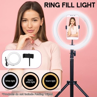 Đèn Livestream 26 30 33 36 45 54 cm kèm Chân đỡ đèn cao cấp dài 2m1 hoco