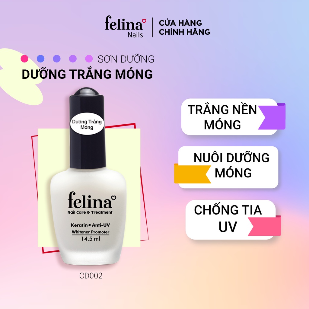 Sơn dưỡng nền móng cao cấp Felina 14,5ml