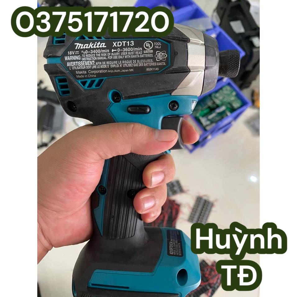 Thân máy bắn vít Brushless Makita XDT13 và Khoan XFD13