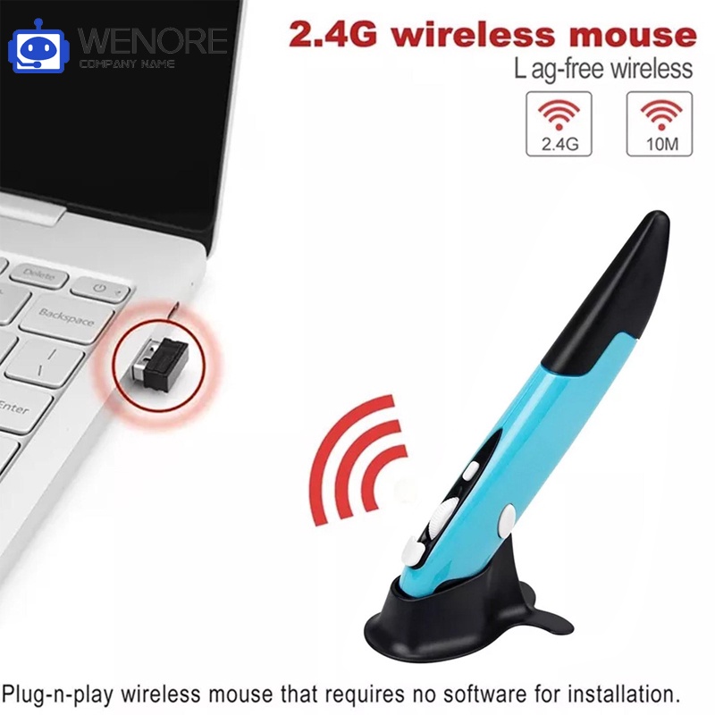 Chuột Bluetooth không dây Chuột Không Dây Dạng Bút 2.4GHz 500 / 1200DPI