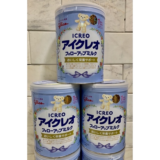 Combo 3 lon sữa Nhật Bản Glico Icreo số 1 820g Chính hãng (HSD 28/03/24)
