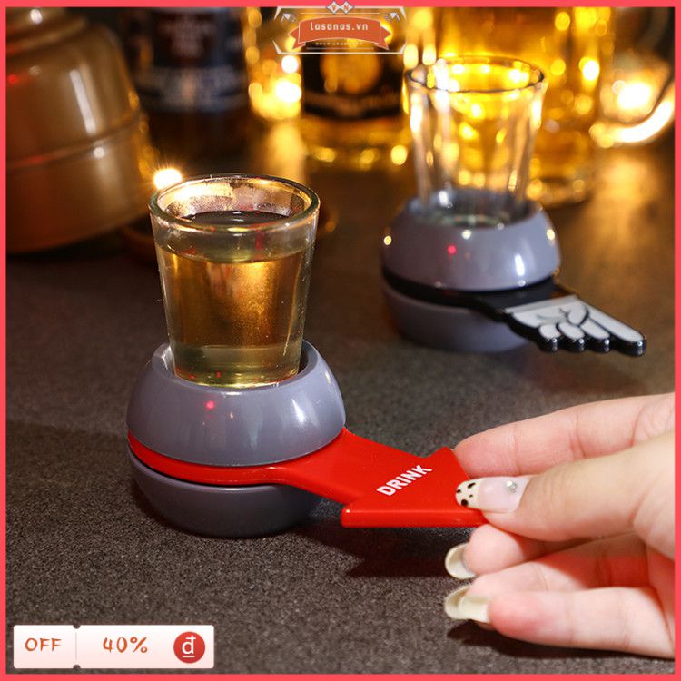 Thanh Toán Khi Nhận Hàng Trò Chơi Bàn Rượu Bia Mũi Tên Xoay Được Con Quay Trò Chơi Con Quay Bộ Cốc Thủy Tinh Trò Chơi Tiệc Tùng Bộ Trò Chơi Xoay Uống Nước Phụ Kiện Tiệc Tùng