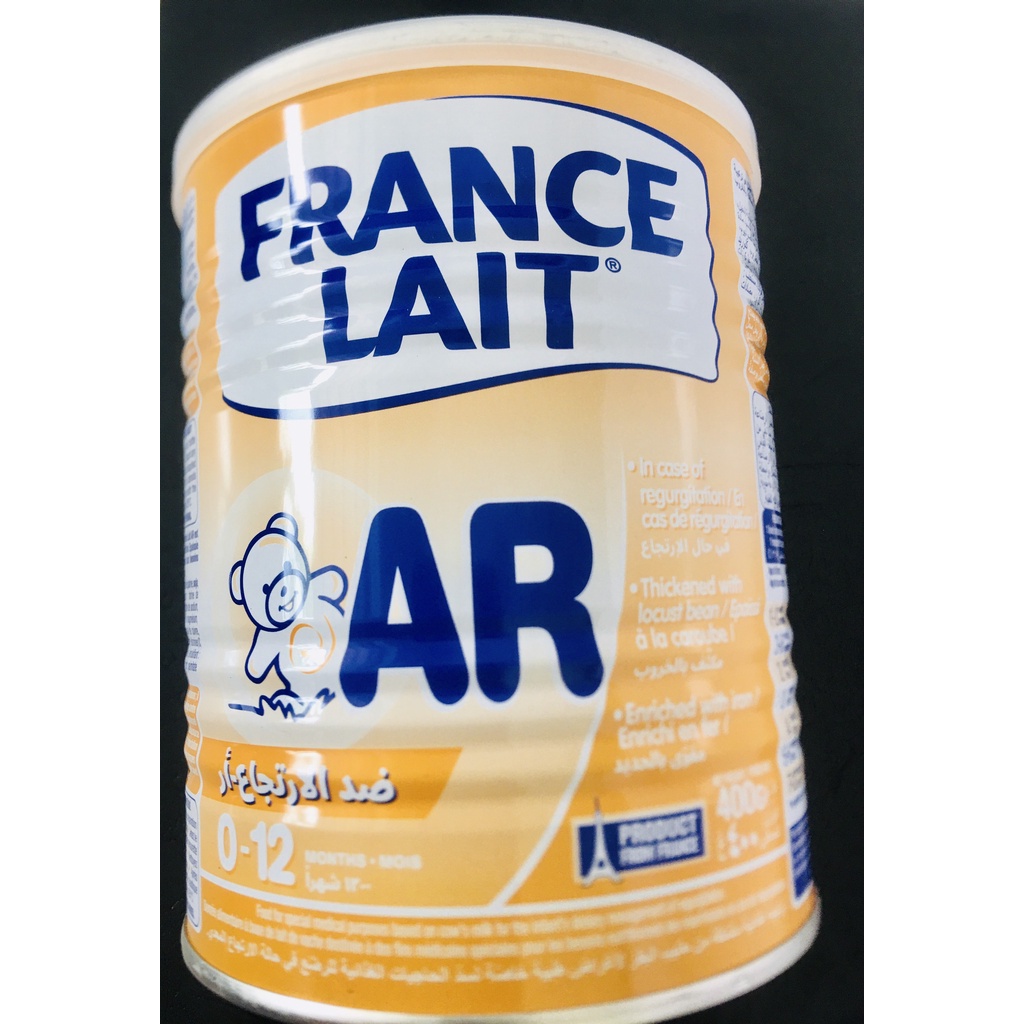 Sữa France Lait AR 400g - từ 0 - 1 tuổi (cho trẻ nôn trớ, trào ngược dạ dày - thực quản )