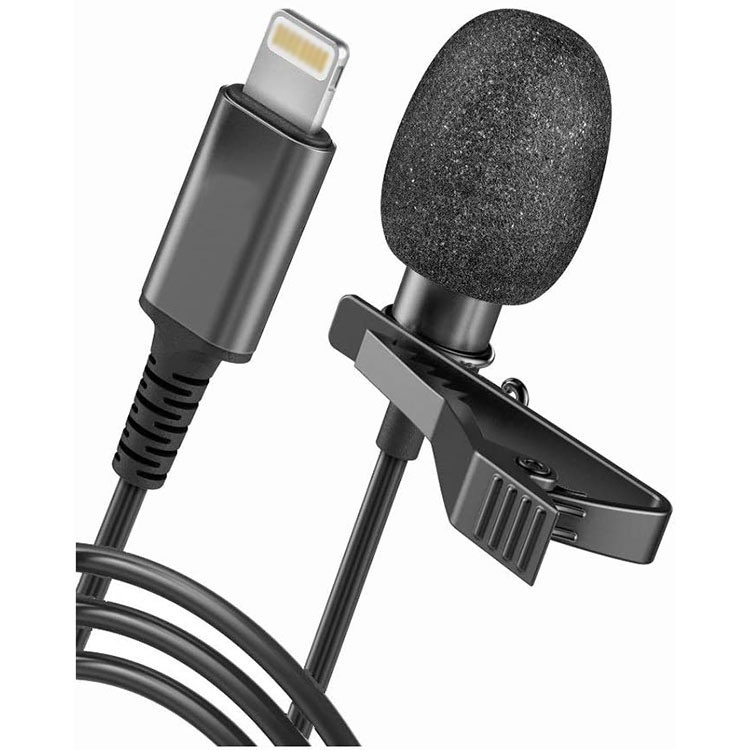 Mic cài áo có dây , livestream, ghi âm, quay video tiktok cao cấp