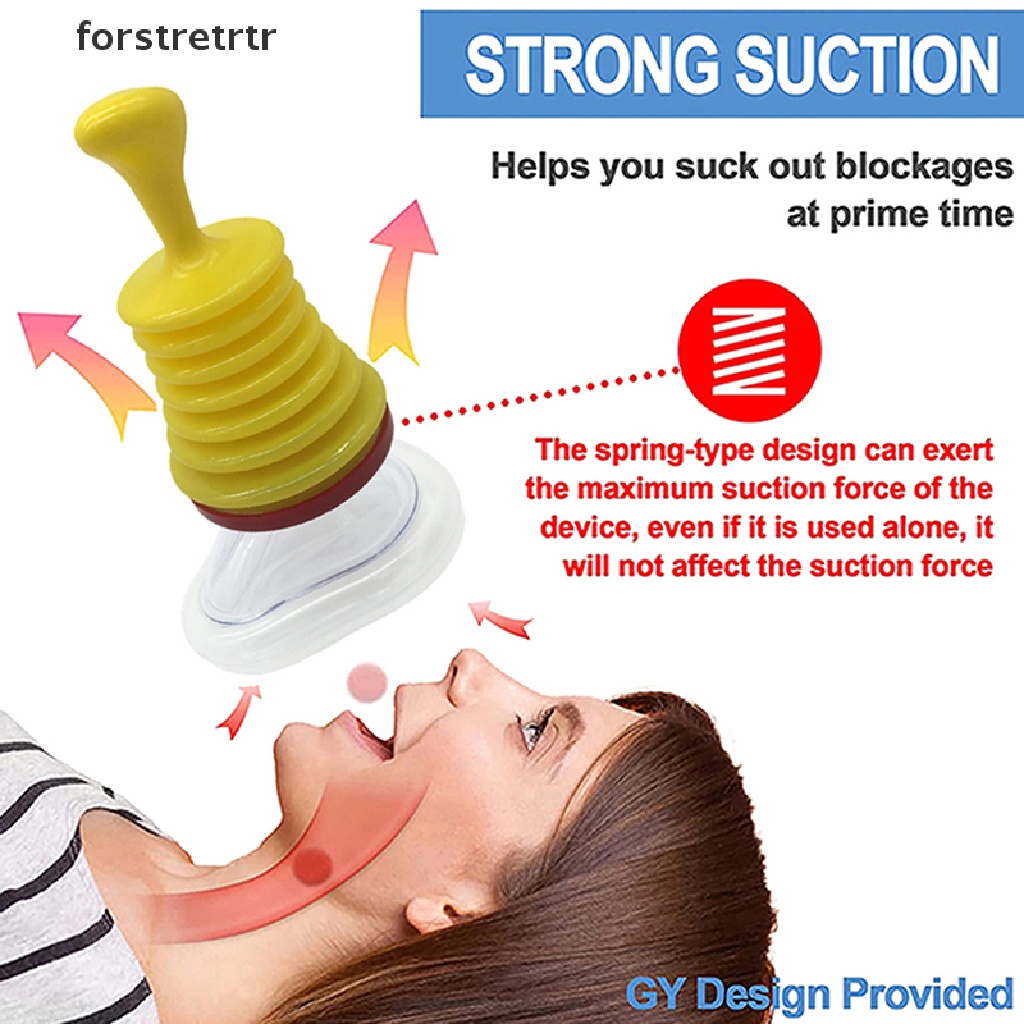 forstretrtr Choking Emergency Device Home CPR First Aid Kit Portable First Rescue Device EN