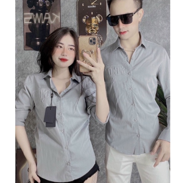 Áo sơ mi nam đũi tay dài chất vải mềm mịn họa tiết dập vân mẫu mới 3 màu sang trọng HOT TREND cao cấp-AHFASHION