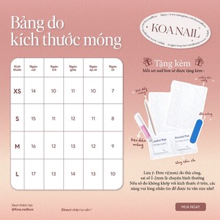 Nailbox Thiết Kế Premium TR01 Charm Đá Cao Cấp