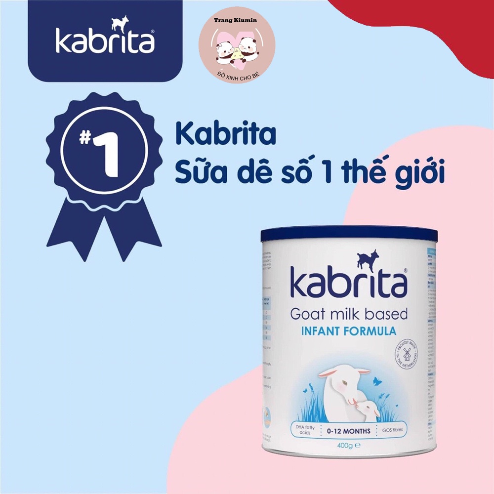 Sữa dê Kabrita Cung Cấp Dinh Dưỡng Cho Bé