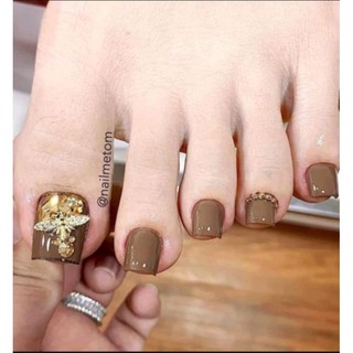 Nails box tông nâu