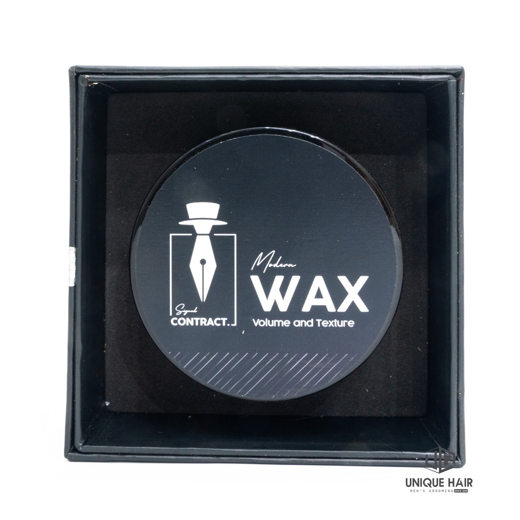 Sáp vuốt tóc Signed Contract Modern Wax 100g - new 2023 - Chính Hãng + Quà Tặng