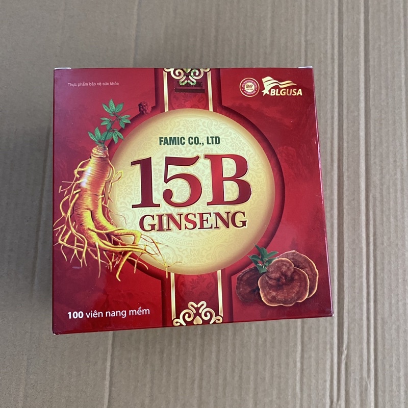 Vitamin 15B GINSENG _Bồi bổ cơ thể ,tăng cường sức đề kháng