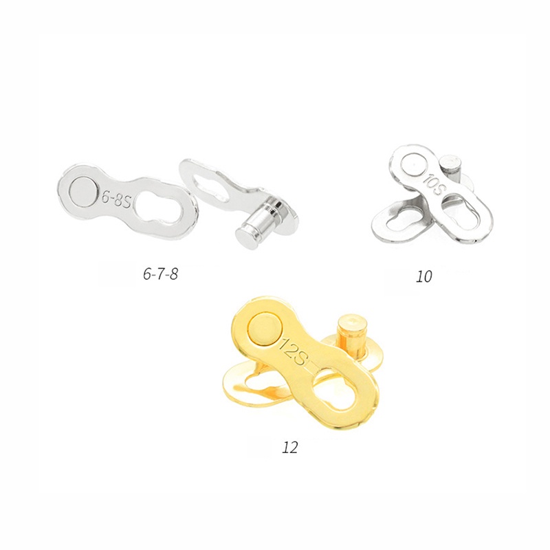 5 Cặp Nút Nối Dây Xích Xe Đạp 6 / 7 / 8 / 9 / 10 / 11 / 12 mtb