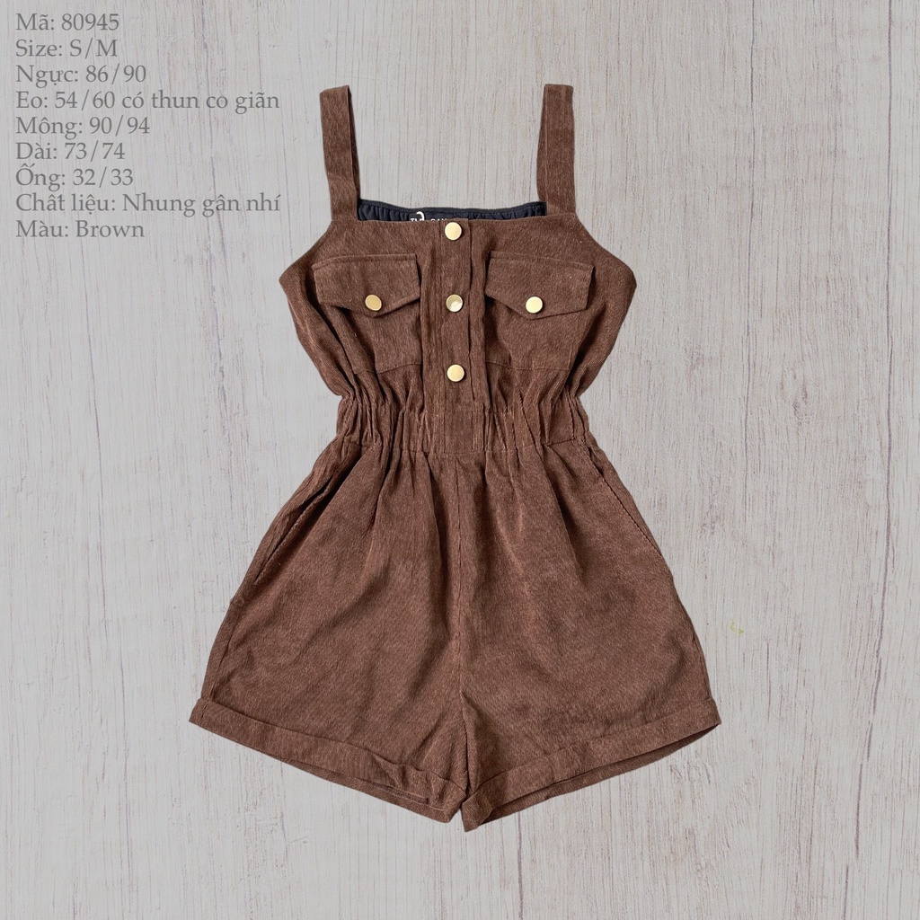 Yếm quần short THE C.I.U - Mellin Jumpsuit | BigBuy360 - bigbuy360.vn