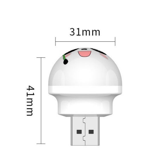 Đèn LED Đọc Sách Bảo Vệ Mắt Hình Gấu Trúc Dễ Thương Tiết Kiệm Năng Lượng