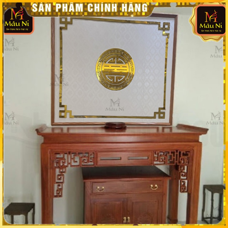 đẹp - [ CHỈ GÓC ỐP bằng alu ( nhà sản xuất ) - mang đến tài lộc cho bạn - MÂU NI - trang trí BÀN THỜ, dán đơn giản dễ