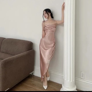 ( Chang Dress) Đầm phi 2s cột nơ