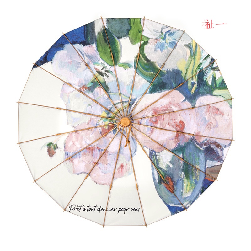 Dù Gấp Chống Tia Uv/Chống Gió Cỡ Lớn Tiện Dụng