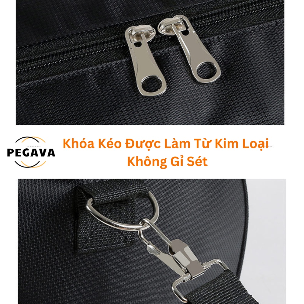 Túi Thể Thao Nam Nữ Trống PEGAVA Đựng Đồ Tập Gym Đá Bóng Yoga Chống Nước - Sports ST003 Hàng Nhập Khẩu