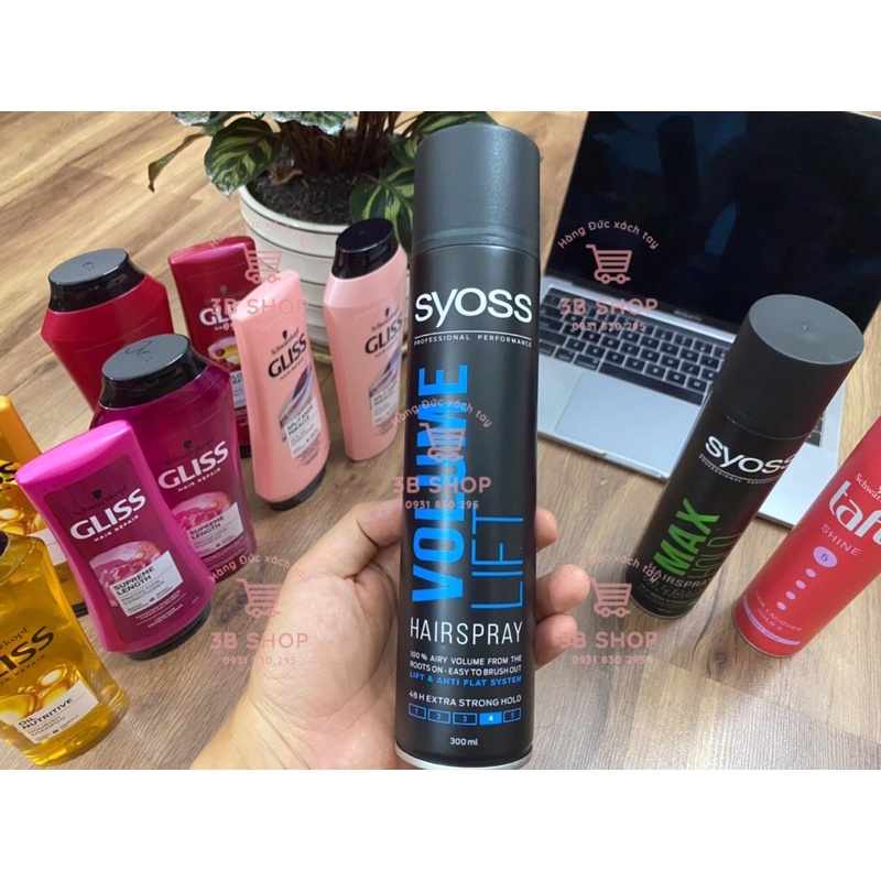 GEL XỊT TÓC NAM  TẠO KIỂU SYOSS ĐỨC