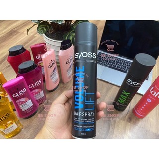 Gel xịt tóc nam tạo kiểu syoss đức