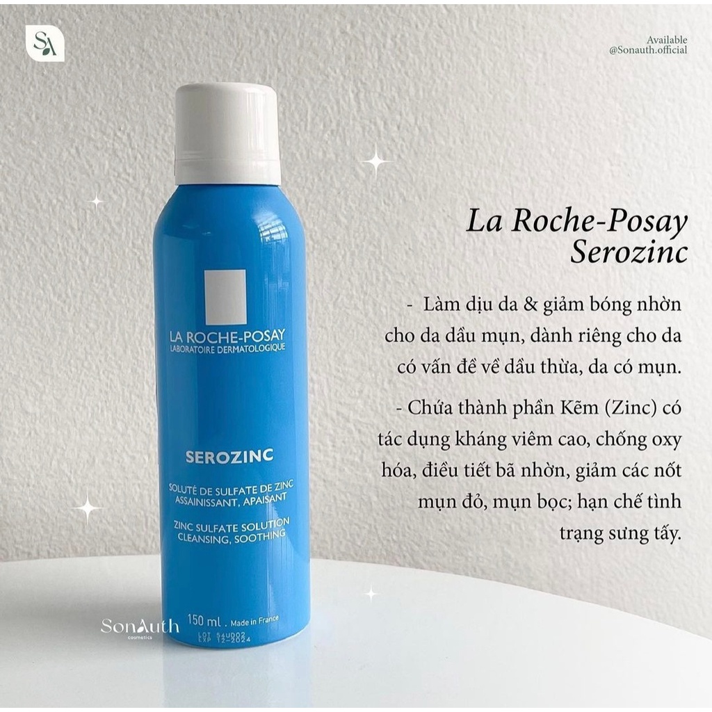 Xịt khoáng La Roche-Posay Serozinc