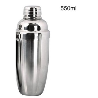 Bình lắc Shaker pha chế cocktail chất liệu inox (250 -350 - 550 - 750 ml)