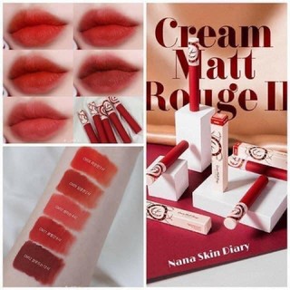(Thanh lý son mất vỏ)Son kem lì Black Rouge Cream Matt