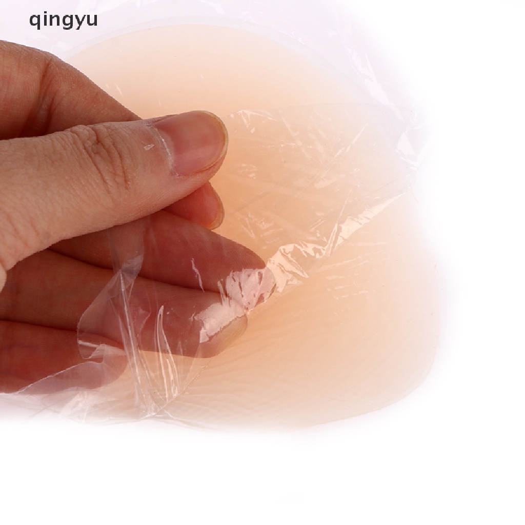 Qingyu Miếng Silicone Dán Vô Hình Không Đường May Dán Ngón Chân Cái Camel Cho Nữ