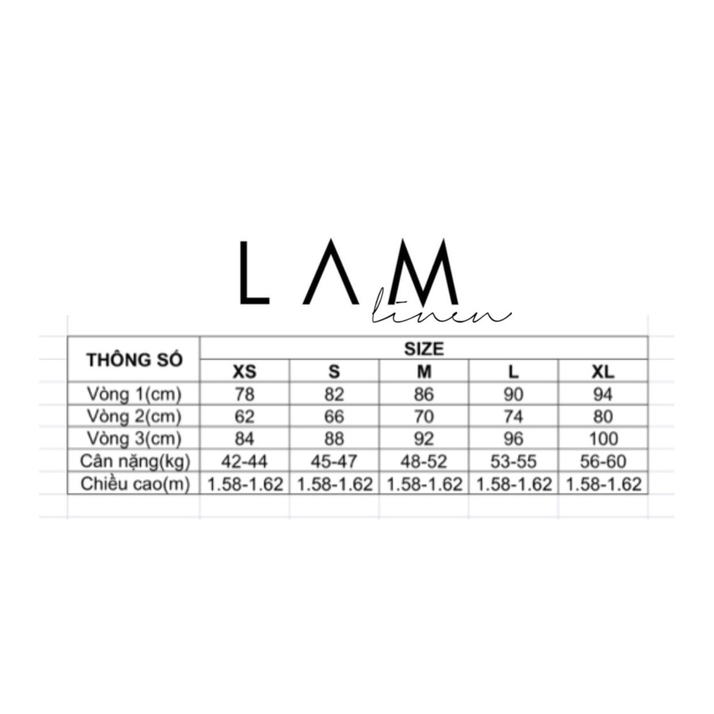 Đầm Váy nữ Cutout khoét eo midi vải Linen