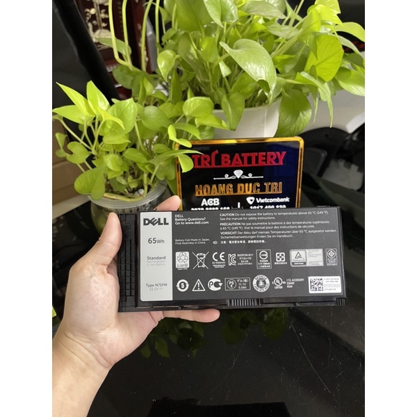 Pin laptop dell Precision M4600, M6600, M4700, M6700, M4800, M6800