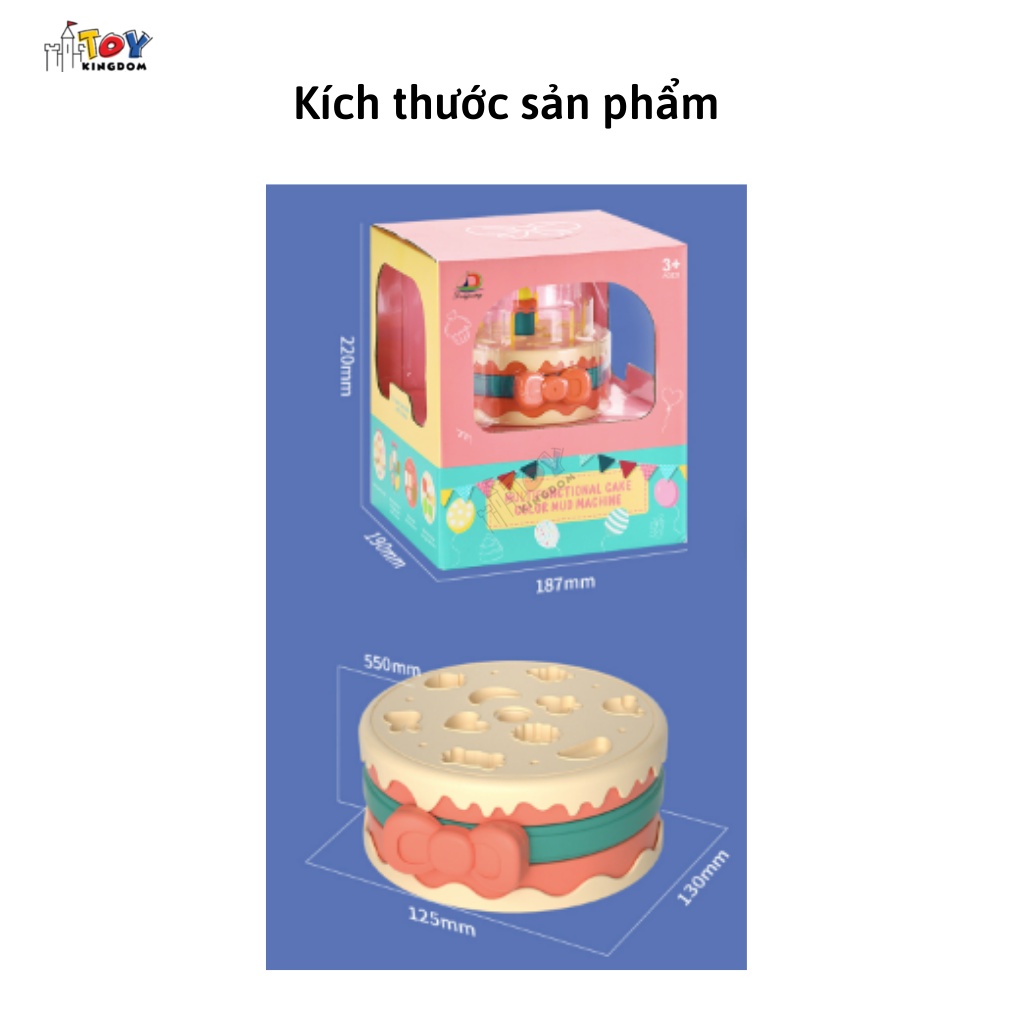 Bánh Sinh Nhật Đồ Chơi Toykingdom Kết Hợp Nấu Ăn
