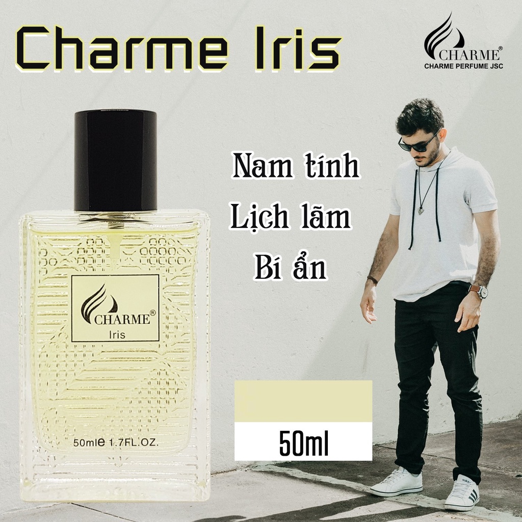 Nước hoa nam Charme Iris 50ml