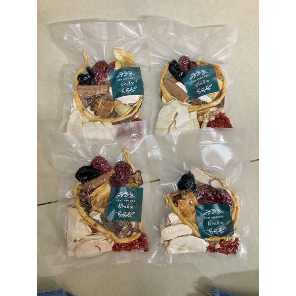 Thuốc Bắc Hầm Dê Bò, Chân Giò, Gà - Set 14 Vị 120g