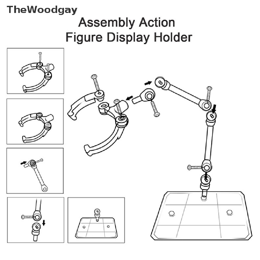 Giá đỡ trưng bày mô hình nhân vật chất lượng