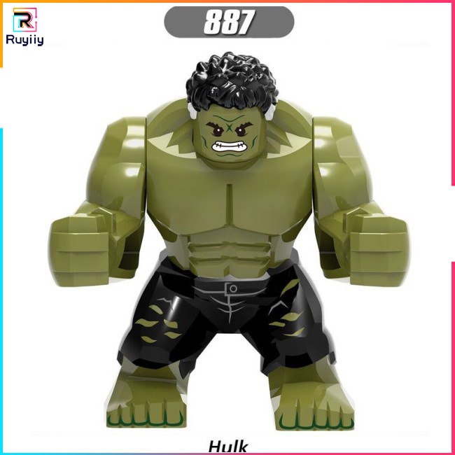 Mô Hình Lắp Ráp Nhân Vật Siêu Anh Hùng Marvel RU3
