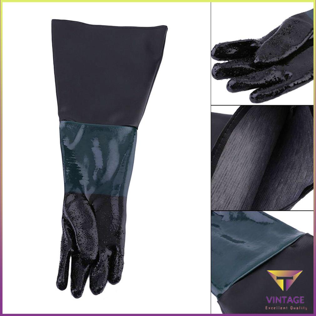 Găng tay phun cát 60Cm cho bảo hộ lao động chống trượt Sandblaster