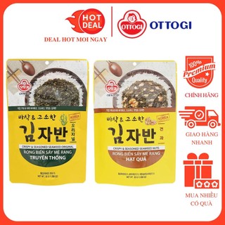 Rong Biển Sấy Mè Rang Mix Vị Ottogi Túi 30G Chính Hãng