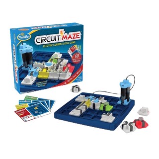 Bộ đồ chơi thông minh kích thích tư duy cho bé circuit maze 1008-wld, thương hiệu thinkfun - mỹ