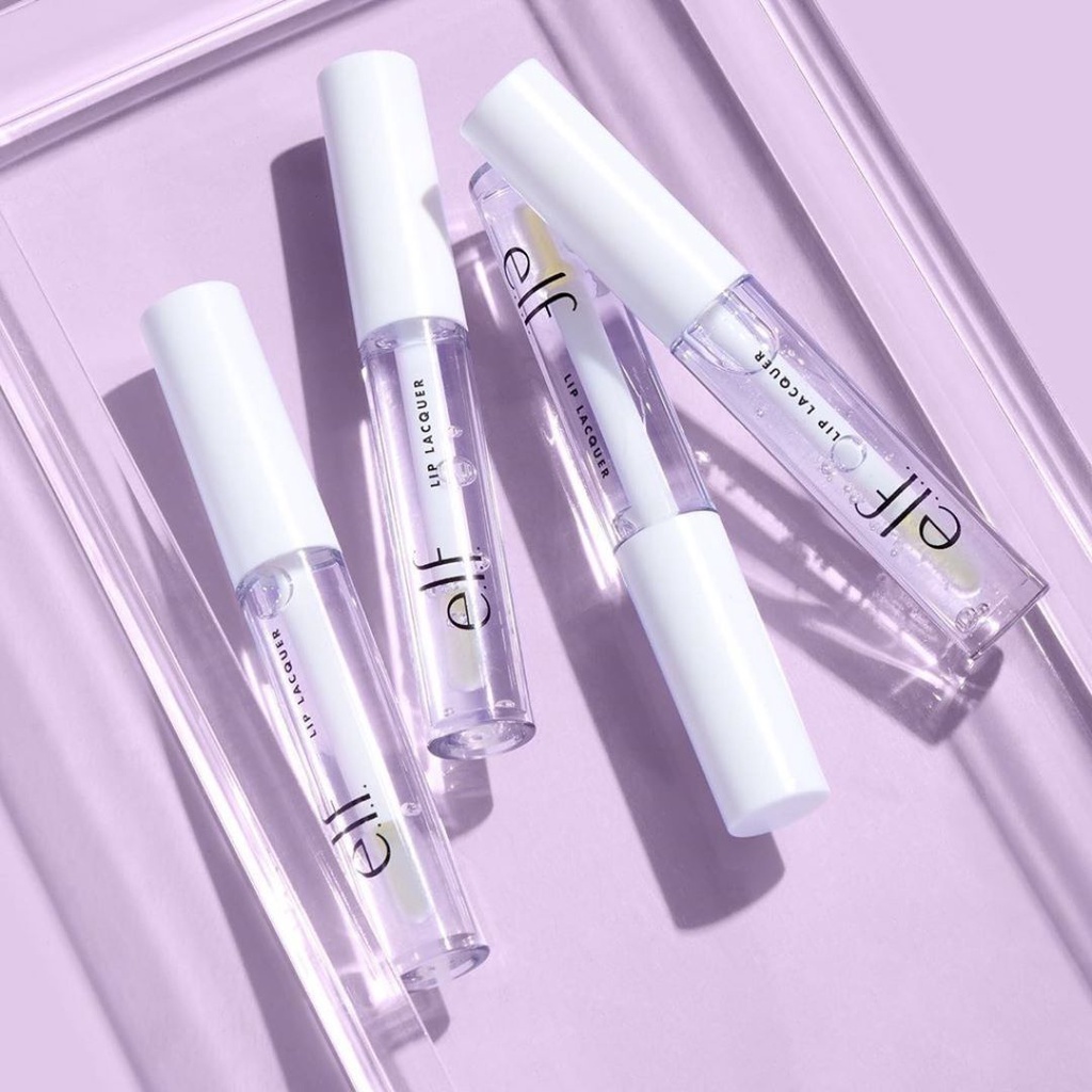 Son bóng ELF E.L.F không màu trong suốt giúp môi căng mọng Lip Lacquer