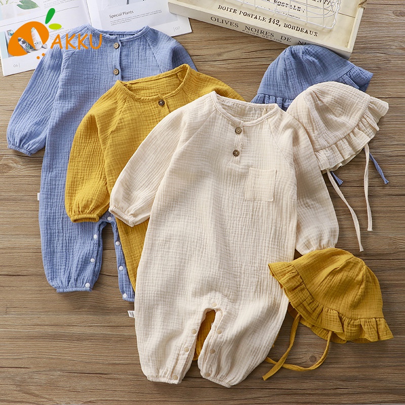 Bộ Áo Liền Quần Hai Lớp Thoáng Khí Dành Cho Bé