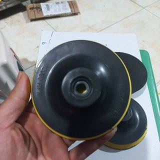 Đế trà nhám tròn ,trà dính,đế chà tự dính phi 100-125mm