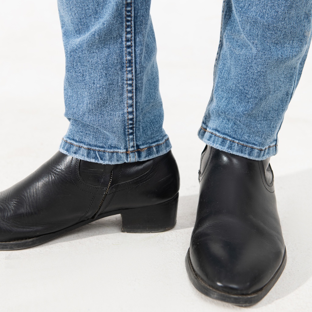 Quần Jean Nam Rách H90 Form Slimfit, Chất Bò Co Giãn Tốt Bền Màu Dáng Ống Côn Trẻ Trung Mài Rách Tự Nhiên MTRJ009