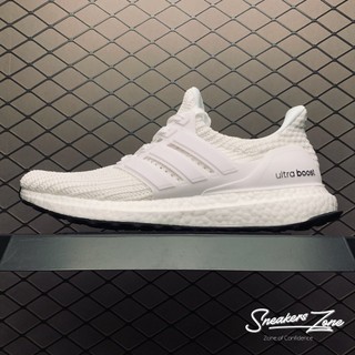 Giày thể thao sneaker nam nữ Ultra Boost 4.0 white trắng đế đen