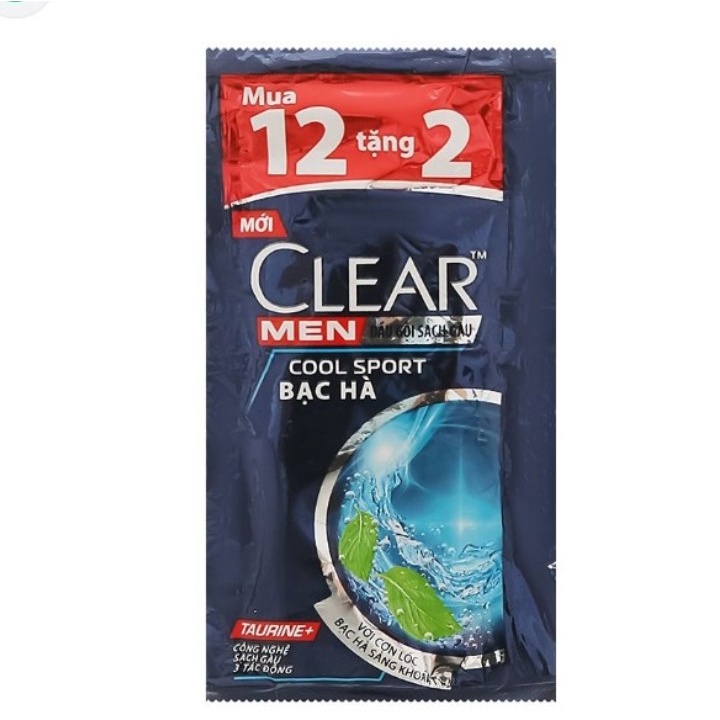 Dây Dầu Gội CLEAR MEN - CLEAR BẠC HÀ