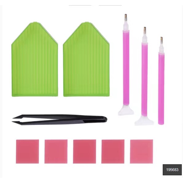 Bộ Tranh Đính Đá 5D Tự Làm Trang Trí Nhà Cửa