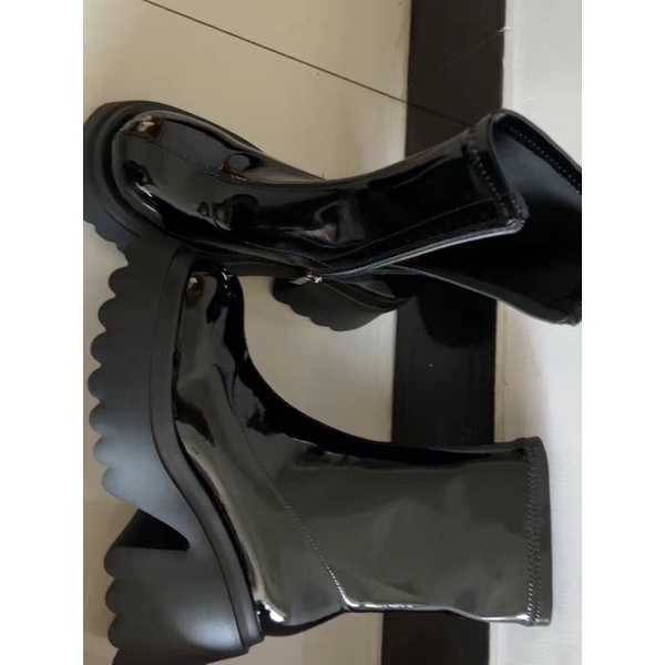 BOOT MŨI TRÒN BÓNG ĐẾ CAO BÁNH MÌ 3 LỰA CHỌN