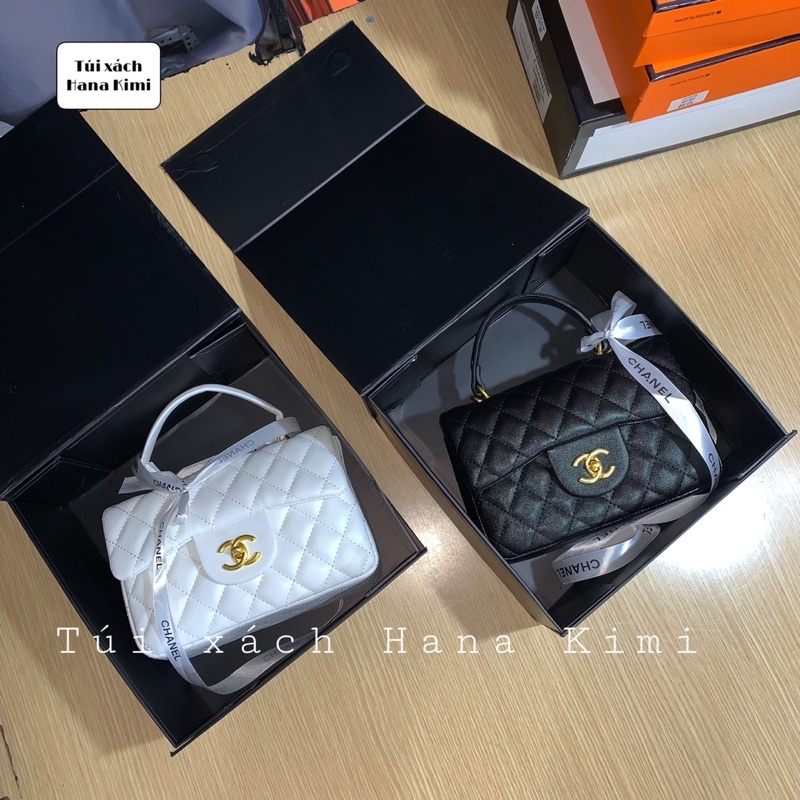 Túi đeo chéo Classic size 20 có quai cao cấp - Hộp nam châm