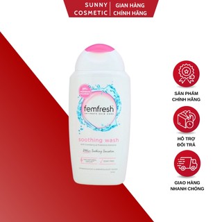 Dung dịch vệ sinh phụ nữ femfresh của úc - dưỡng ẩm, mềm mịn làn da, hương thơm nhẹ dịu