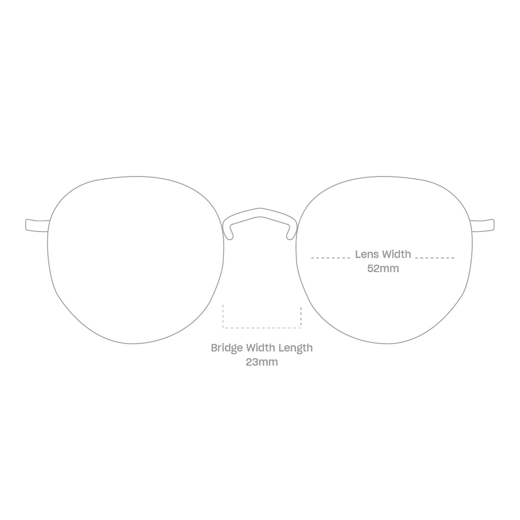 Kính mát Sunnies Studios Gọng Tròn Winona in Rosegold